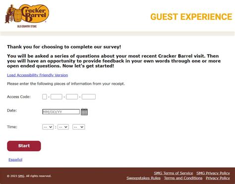 cracker barrel survey sweepstakes rules|Sweepstakes Official Rules